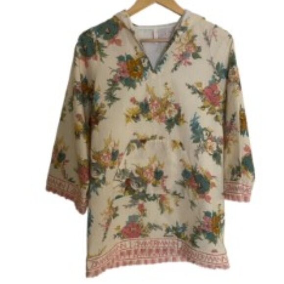 Zimmerman Clover Coverup In Honey Peony Floral Print 12 - Picture 1 of 6